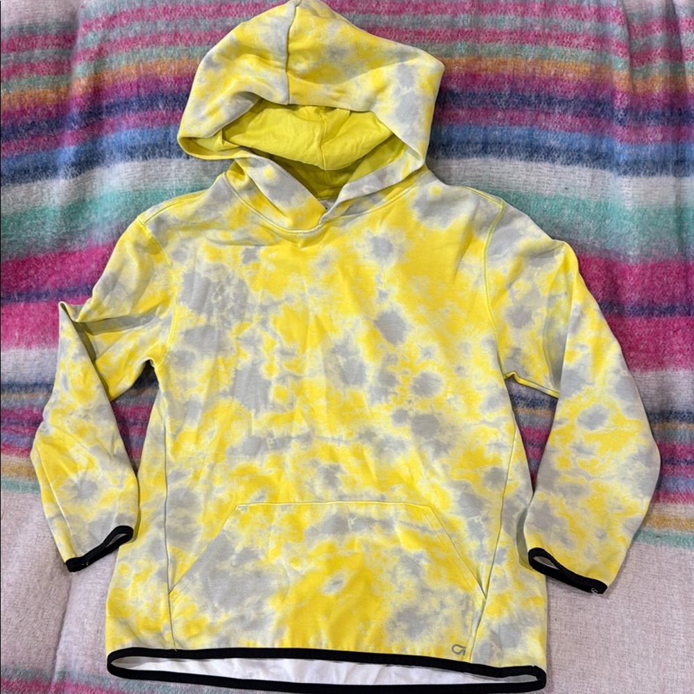 Yellow and Gray Gap Kids Hoodie